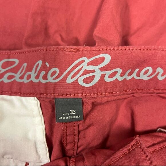 Eddie Bauer pink cotton shorts size 33 - Picture 5 of 6